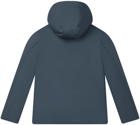 FILA Jaket Hooded Down Warna Padu - Gaya Kasual Biru Kabus. F11M342906F-BU Lookbook FILA Jaket Hooded Down Warna Padu - Gaya Kasual Biru Kabus. F11M342906F-BU