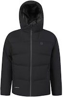 FILA Solid Color Hooded Fitness Down Jacket - Deep Black A11M341904R-BK FILA Solid Color Hooded Fitness Down Jacket - Deep Black A11M341904R-BK