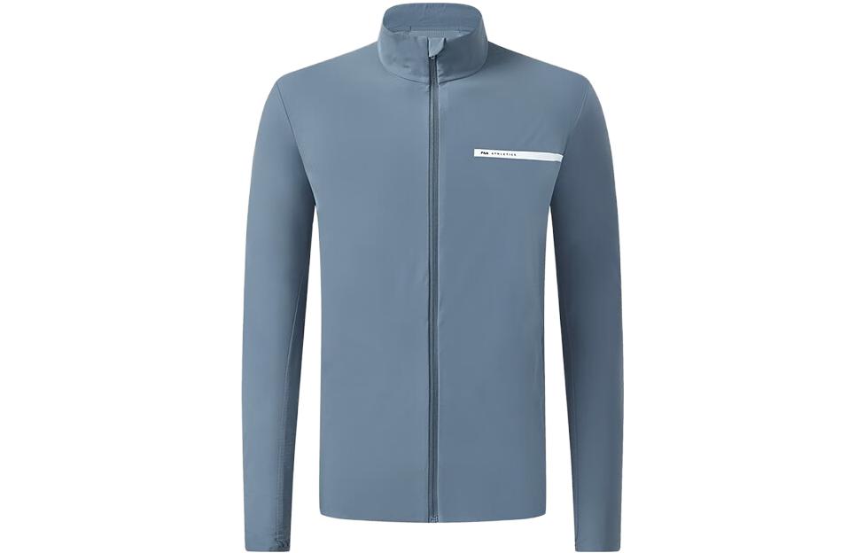 FILA  Solid Color Stand Collar Knitted Sports Jacket. A11M321507F-DB