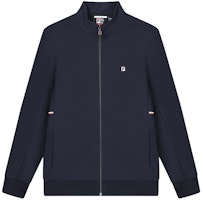 FILA Jaket Tenun Warna Pepejal Kolar Berdiri dalam Legend Blue. F11M411705F-NV Order FILA Jaket Tenun Warna Pepejal Kolar Berdiri dalam Legend Blue. F11M411705F-NV