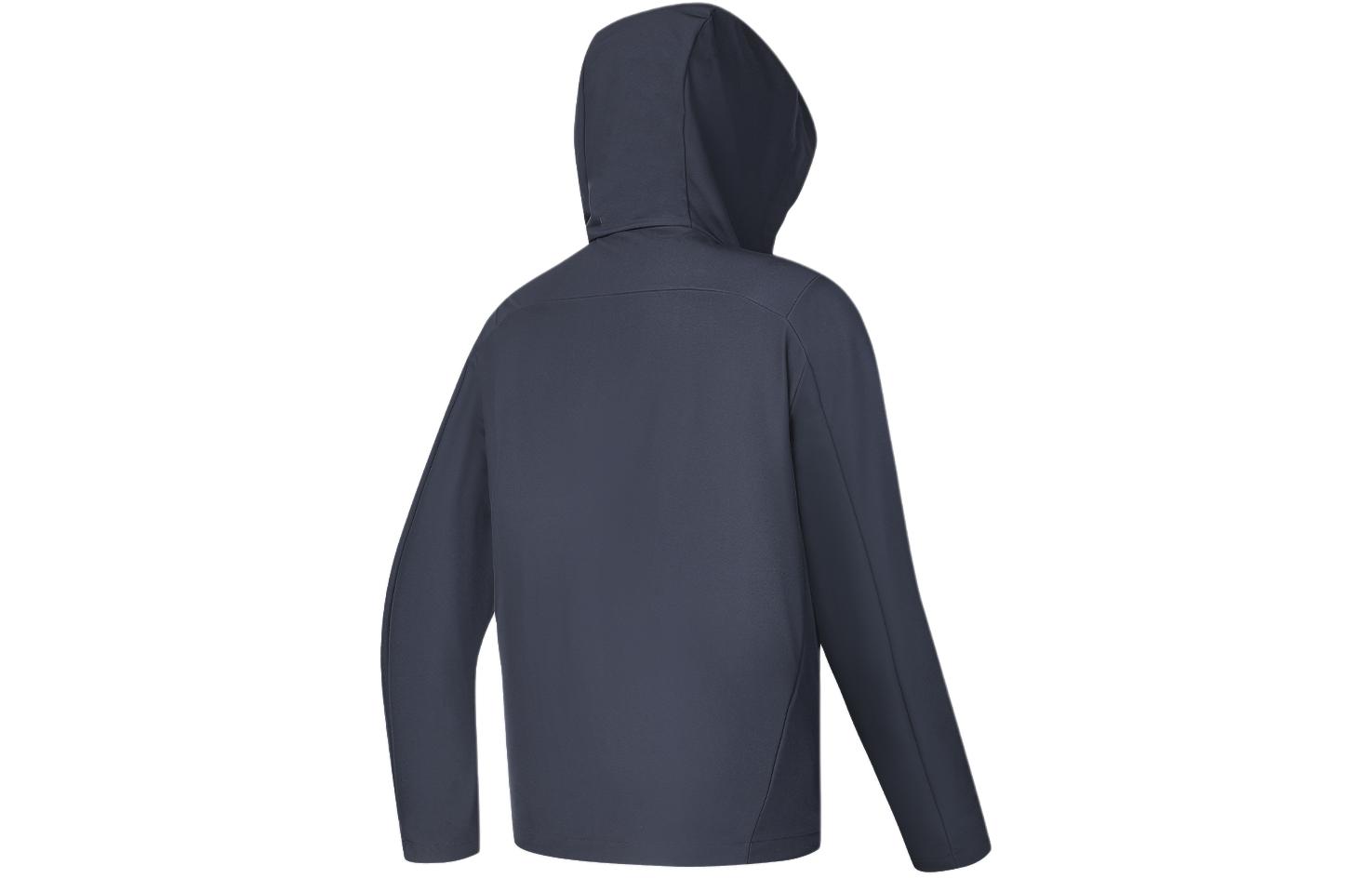 FILA  Solid Color Stretch Woven Hoodie Jacket - Royal Blue A51M411703ANV 圖 3