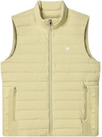 FILA Solid Color Zip-Up Down Vest - Starfruit Yellow F11M342915F-YE FILA Solid Color Zip-Up Down Vest - Starfruit Yellow F11M342915F-YE