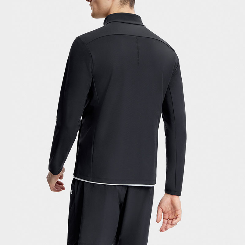 Purchase Chaqueta de Punto FILA con Logo Sólido y Cuello Alto en Negro Intenso. A11M331502ABK