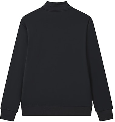 FILA Solid Logo Stand Collar Long Sleeve Casual Jacket F11M328501F-BK Lookbook FILA Solid Logo Stand Collar Long Sleeve Casual Jacket F11M328501F-BK