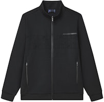 FILA Solid Zip-Up Jacket in Black. F11M312501F-BK FILA Solid Zip-Up Jacket in Black. F11M312501F-BK