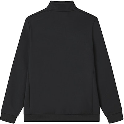 FILA Solid Zip-Up Jacket in Black. F11M312501F-BK Lookbook FILA Solid Zip-Up Jacket in Black. F11M312501F-BK