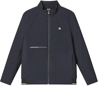 FILA Jaket Olahraga Kasual Resleting Berdiri - Legend Blue F11M411901F-NV Order FILA Jaket Olahraga Kasual Resleting Berdiri - Legend Blue F11M411901F-NV