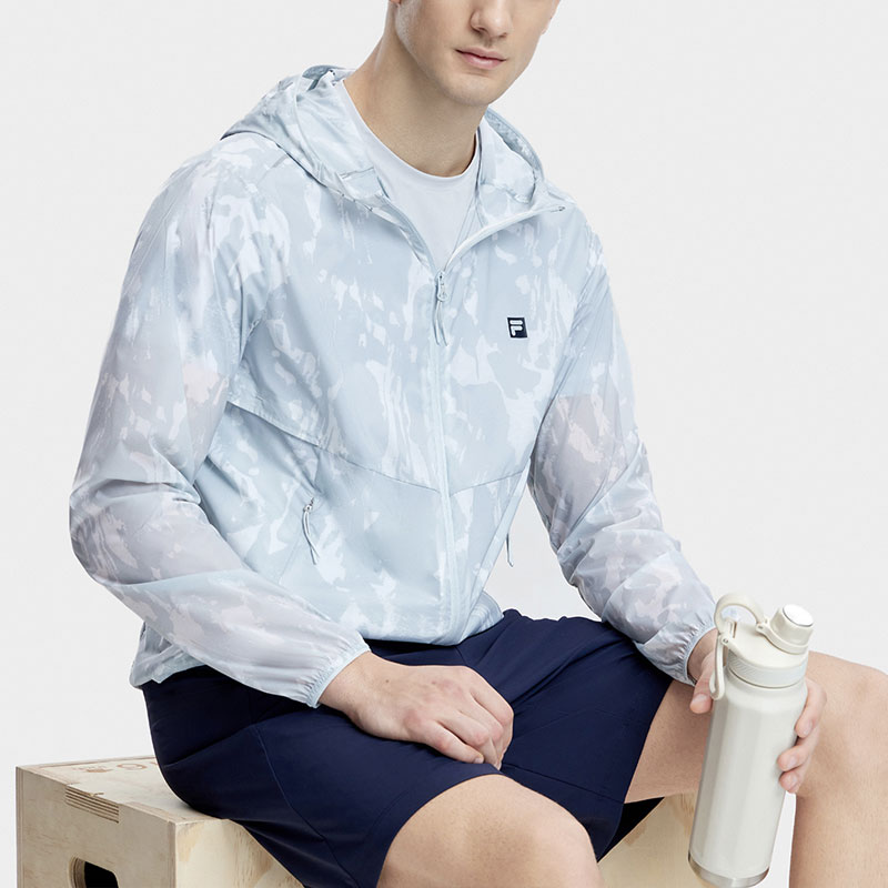 Sizing FILA タイダイ ウーブン フィットネス ジャケット A11M331707F-ZA