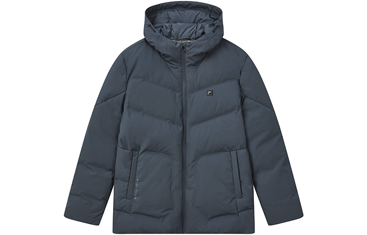Order FILA  Windproof Warm Down Jacket - Casual Simple Blue F11M247909F-DB