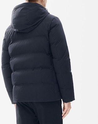 FILA Windproof Warm Down Jacket - Casual Simple Blue F11M247909F-DB Purchase FILA Windproof Warm Down Jacket - Casual Simple Blue F11M247909F-DB