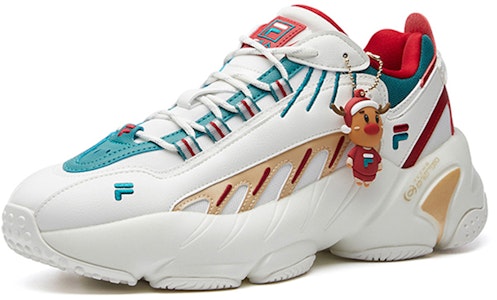 FILA斐樂 ADE XMS 潮流百搭 休閒 低幫 跑步鞋 男款 白綠紅 Order FILA斐樂 ADE XMS 潮流百搭 休閒 低幫 跑步鞋 男款 白綠紅