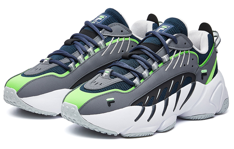 FILA Ade Grey/White/Green 圖 3