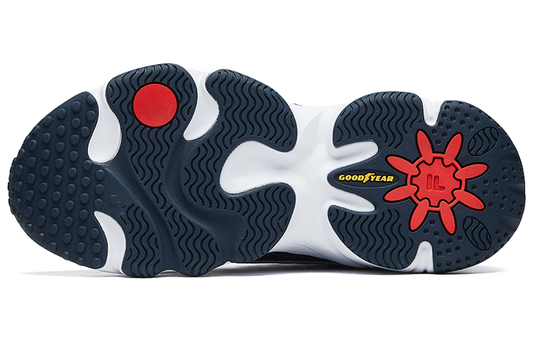 Shop FILA Ade 复古蓝色 F12M011102ABG