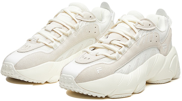 FILA Ade 复古款 白色 F12M021103FSW Lookbook FILA Ade 复古款 白色 F12M021103FSW