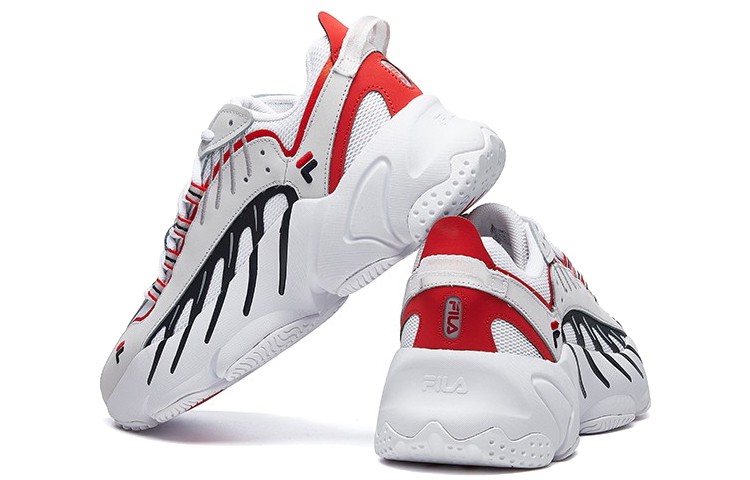Shop FILA Ade 复古红/白 F12M021103FWG