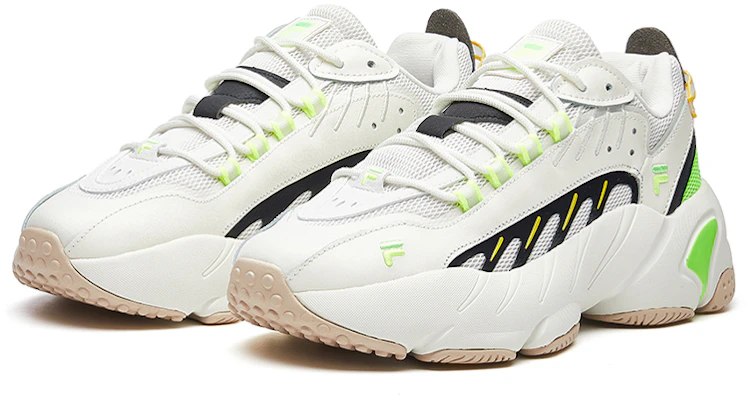FILA Ade VNTG Wit/Zwart/Groen T12M021105FTL Lookbook FILA Ade VNTG Wit/Zwart/Groen T12M021105FTL