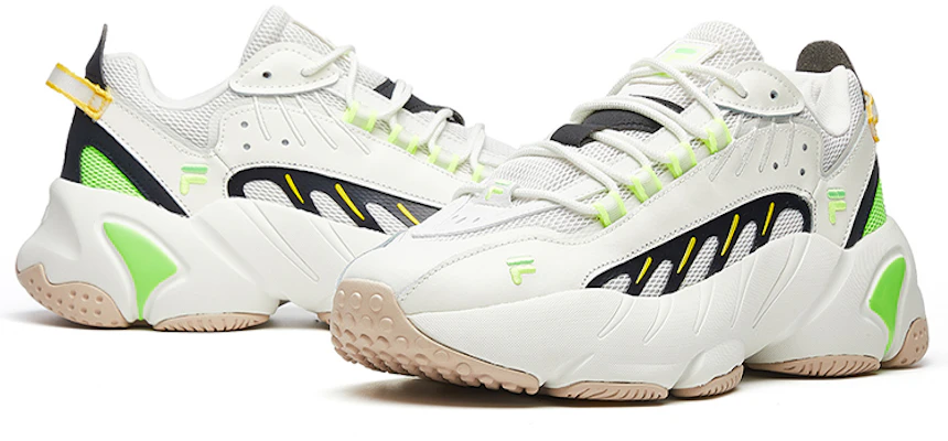 FILA Ade VNTG Wit/Zwart/Groen T12M021105FTL Shop FILA Ade VNTG Wit/Zwart/Groen T12M021105FTL