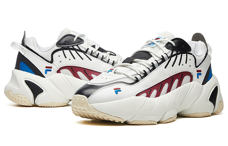 Shop FILA Ade VNTG Wit/Rood/Blauw T12M021105FLB