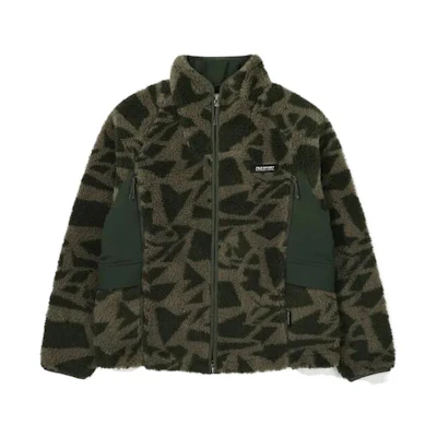 FILA All-Over Print Zip-Up Stand Collar Jacket Multi-Color () FS2PLF4131X-DOV