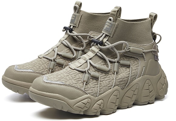 FILA Apennines High Khaki Pria Wanita Sepatu Boot A12M044713FVT Lookbook FILA Apennines High Khaki Pria Wanita Sepatu Boot A12M044713FVT
