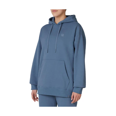 FILA Apex SS24 Unisex Element Blue Oversized Hoodie - Casual & Comfortable LU41E626-401