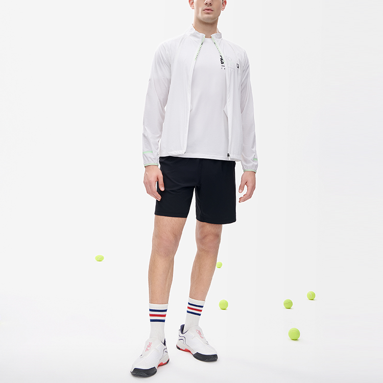 FILA Athletic Logo Lightweight Breathable Jacket - Jade White A11M223703F-WT 圖 4
