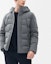 Purchase FILA Athletics Basic Grey Hooded Long Sleeve Down Jacket A11M242904FGY
