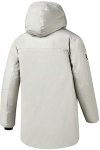 FILA 經典灰色羽絨外套附標誌補丁款式 A11M246910F-GY Lookbook FILA 經典灰色羽絨外套附標誌補丁款式 A11M246910F-GY