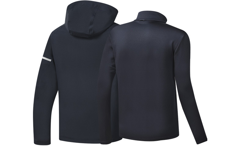 FILA Athletics  Detachable Fitness Logo Hoodie Jacket - Royal Blue. A11M241704FNV 圖 3