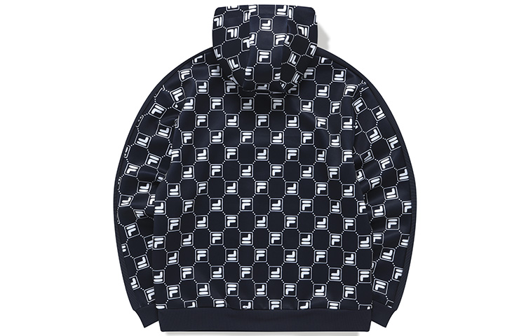 FILA Athletics All-Over Logo Hoodie Casual Pullover A11M143219F-ZA 圖 3