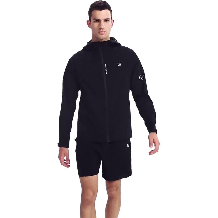 FILA Athletics Black Logo Woven Jacket - Fall Season A11M231704F-BK 圖 6