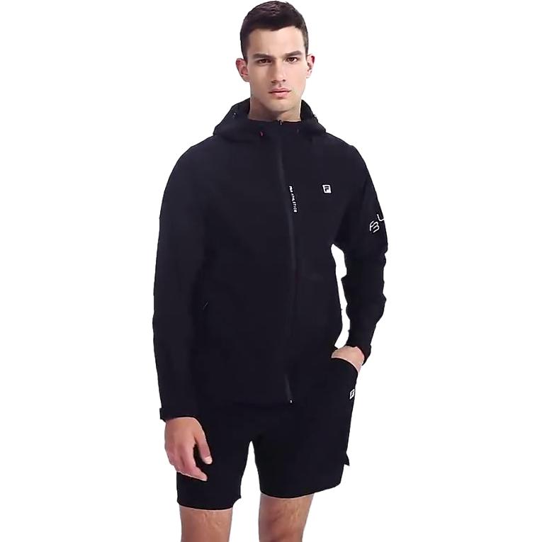 FILA Athletics Black Logo Woven Jacket - Fall Season A11M231704F-BK 圖 7