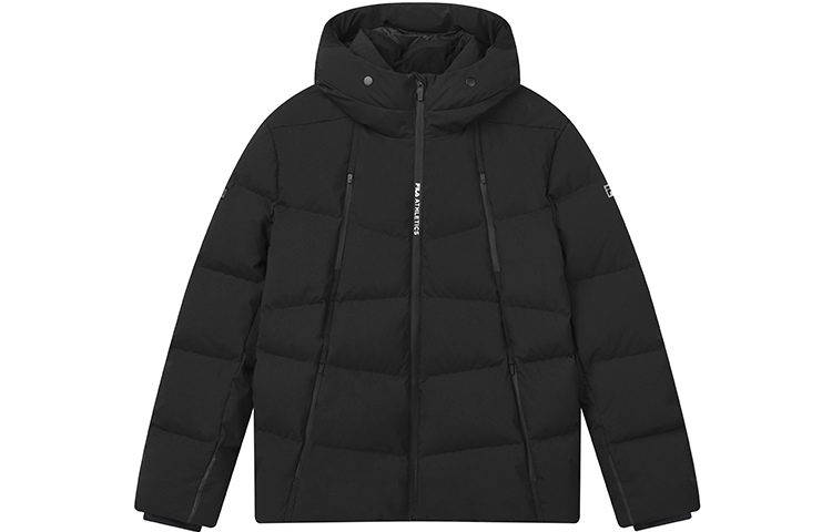 FILA Athletics Black Winter Down Jacket with Hood. A11M141904F-BK 圖 2
