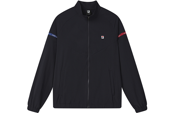 FILA Athletics Blue Colorblock Logo Print Windbreaker Jacket A11M133702F-NV 圖 3