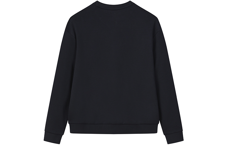 Lookbook FILA 運動藍色標誌印花休閒長袖衛衣 A11M133221F-NV