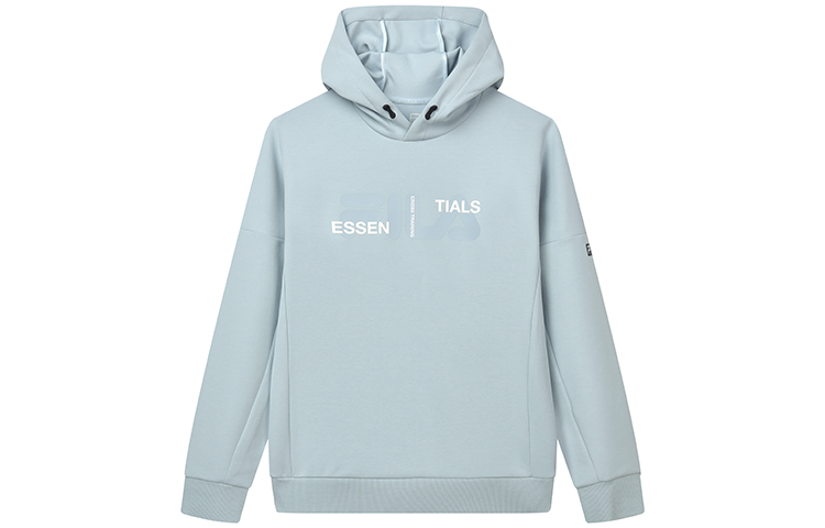 FILA Athletics Casual Sports Hoodie Pullover - Mist Blue A61M211242FDB