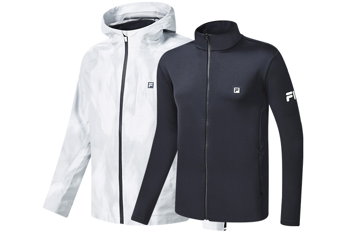 FILA Athletics Detachable Hooded Jacket for Spring, Autumn, Winter A11M241704F-ZA