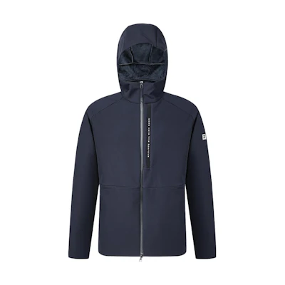 FILA Athletics Fitness Solid Color Hooded Woven Jacket Royal Blue. A11M411712F-NV