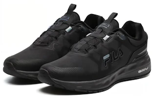 Order FILA斐樂 Athletics 專業加絨 低筒 跑步鞋 男款 黑