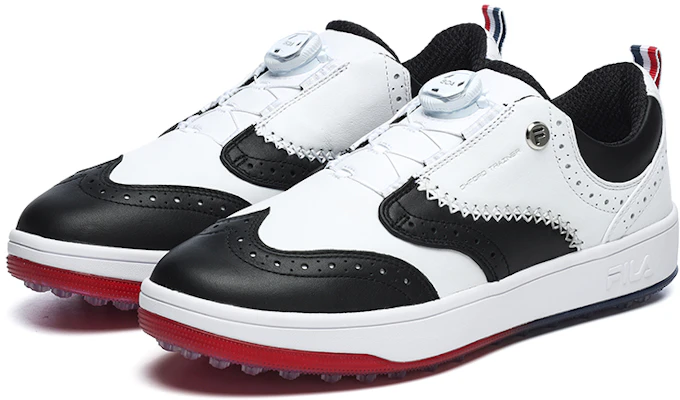 FILA Athletics GF Oxford Trainer 'Mixed Golf White/Black' A12M241705FWB Order FILA Athletics GF Oxford Trainer 'Mixed Golf White/Black' A12M241705FWB