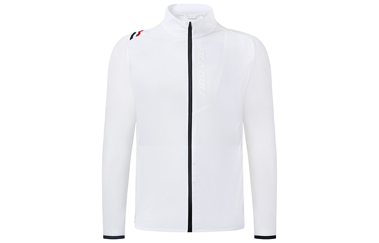 FILA Athletics Golf Casual Woven Jacket - Jade White A11M235702F-WT