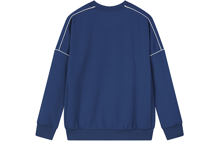 Lookbook FILA 運動印字圓領長袖上衣 - 銀河藍 A11M131222FNV