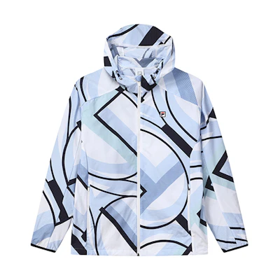 FILA Athletics Lightweight Hooded Woven Jacket Casual Fitness Wear A11M223702F-ZA