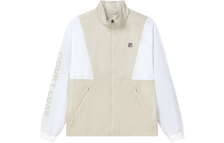 FILA Athletics Logo Colorblock Woven Jacket Grey - Outdoor Casualwear A11M213703F-BG