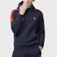 Purchase FILA 男款刺繡標誌拼色運動長袖上衣 藍色 A11M143213F-NV