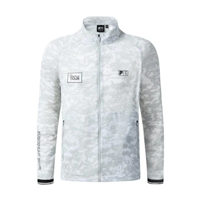 FILA Athletics Logo Printed Golf Woven Jacket - Full Print Design A11M225705F-ZA
