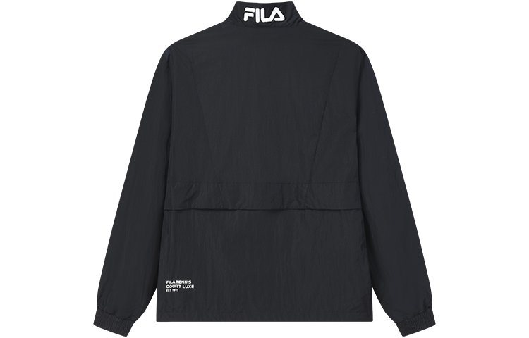 FILA Athletics Logo Royal Blue Sports Casual Woven Jacket A11M213703F-NV 圖 3