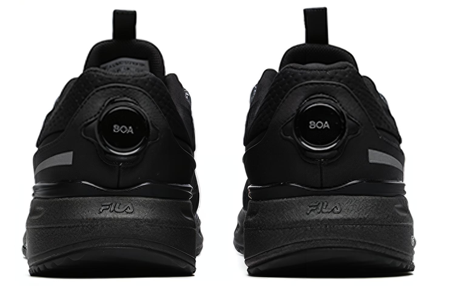 Shop FILA Athletics Low-Top 'Triple Black' Zapatillas Negras Bajas A12M212210FBK