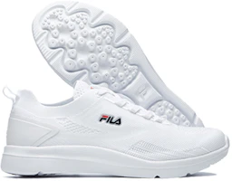 Shop Fila 斐樂 Athletics 舒適透氣低筒跑步鞋 白