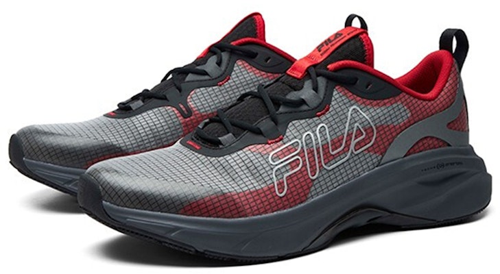 Fila 斐樂 Athletics 低筒運動鞋 黑紅 Lookbook Fila 斐樂 Athletics 低筒運動鞋 黑紅